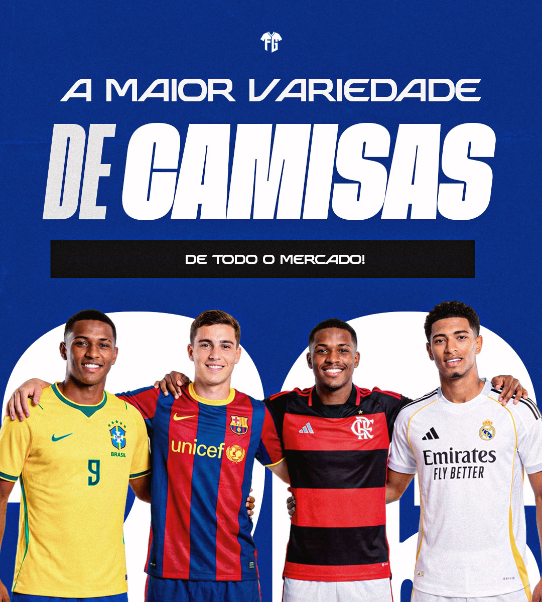 FG Atacado — A Maior Variedade de Camisas